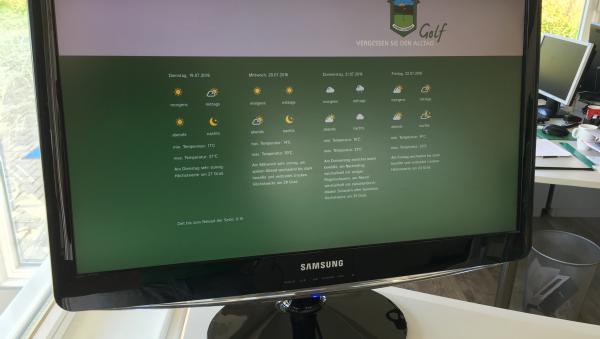 Golfclub Schmallenberg Infomonitor