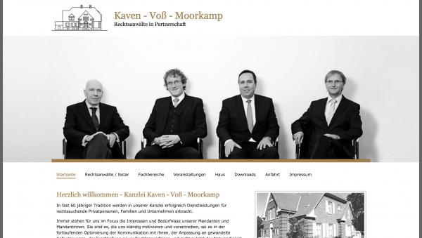 Startseite Kaven - Voß - Moorkamp, Rechtsanwälte