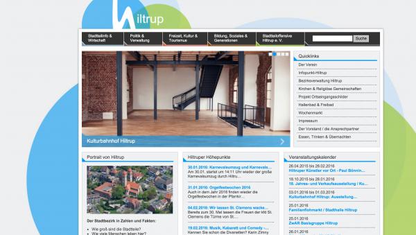 Startseite Stadtteilwebseite Münster-Hiltrup
